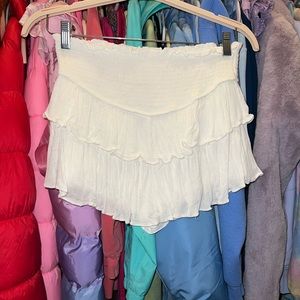 white mustard seed skirt size s